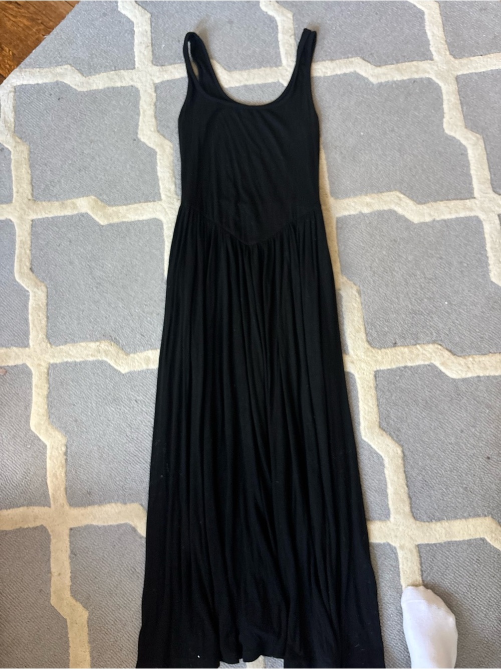 Amazon Black Sleeveless Maxi Dress